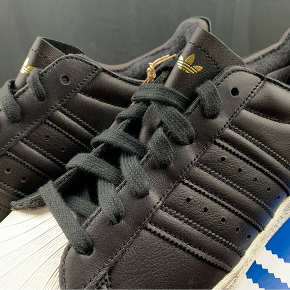 Adidas Superstar Sleek Black Men’s Various Sizes - Picture 7 of 13